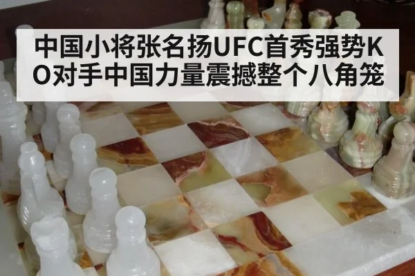 中国小将张名扬UFC首秀强势KO对手中国力量震撼整个八角笼